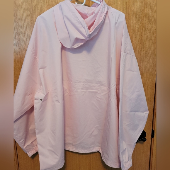 Lightweight Packable Light Pink Water Resistant Pullover Jacket- Charles River - Picture 2 of 4